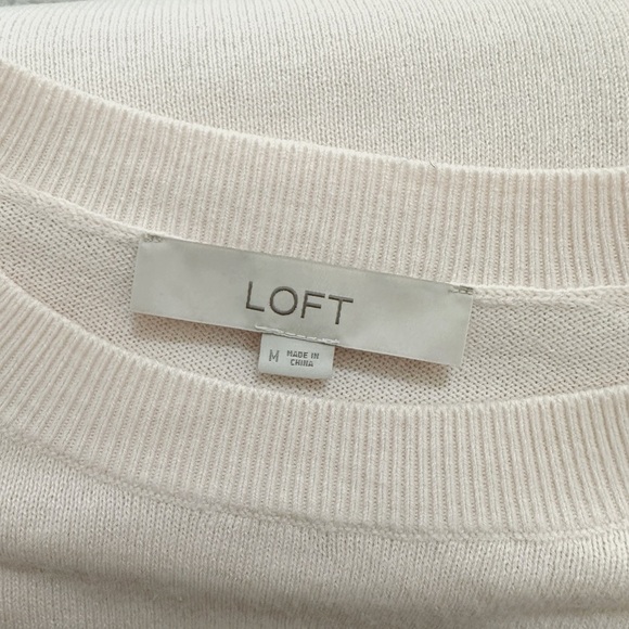 Loft Light Pink Sweater - Picture 4 of 5
